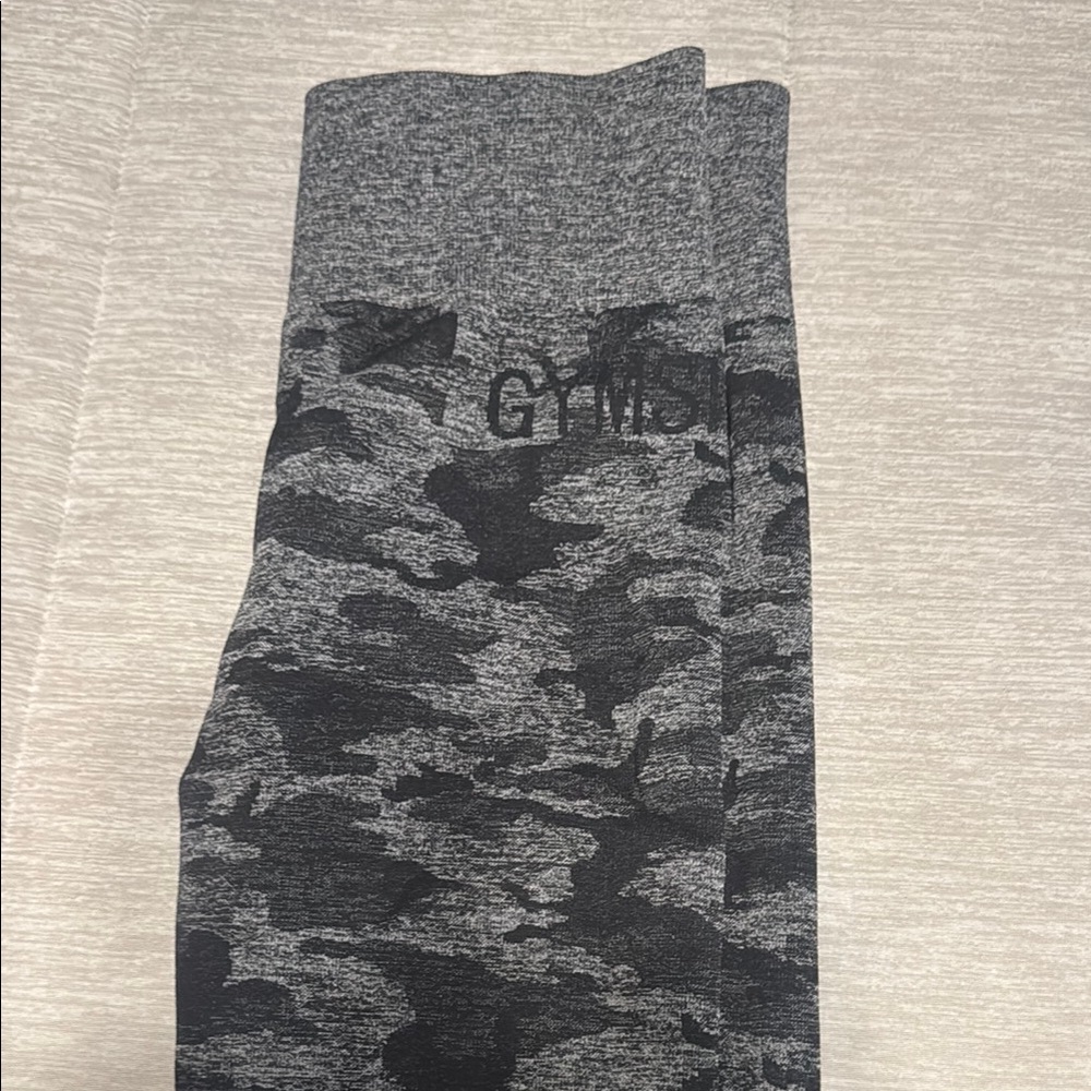 Gymshark Gray Camo Leggings